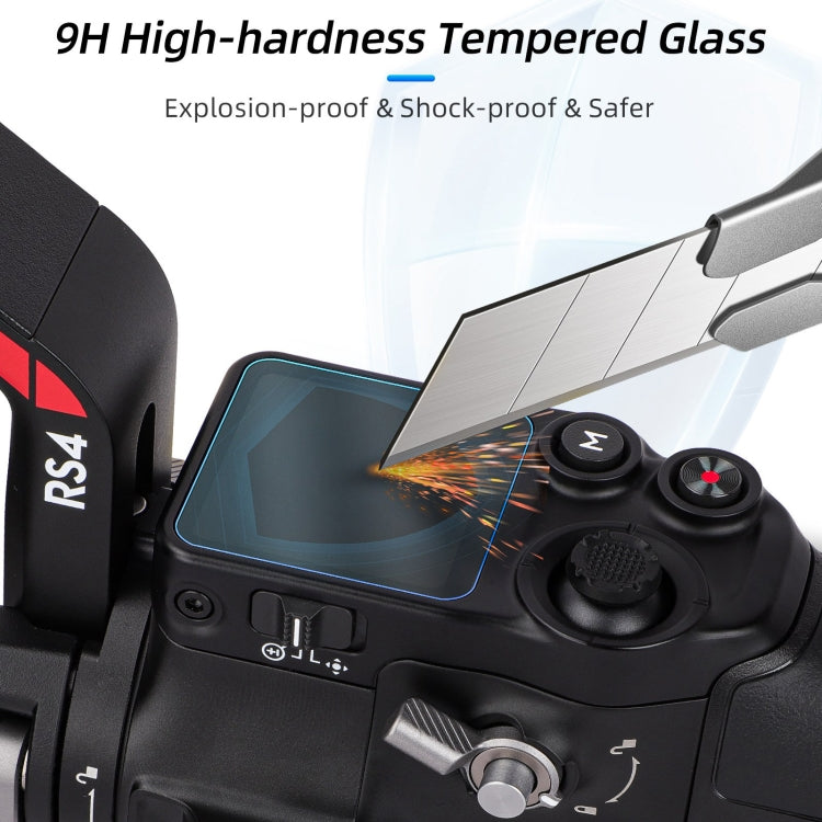 For DJI RS 4/RS 4 Pro/RS 3/RS 3 Pro Sunnylife  2pcs Screen Explosion proof Tempered Glass Film -  by Sunnylife | Online Shopping South Africa | PMC Jewellery