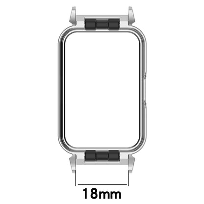 For Samsung Galaxy Fit 3 18mm Metal Frame Watch Protective Case(Gold) - Watch Cases by PMC Jewellery | Online Shopping South Africa | PMC Jewellery