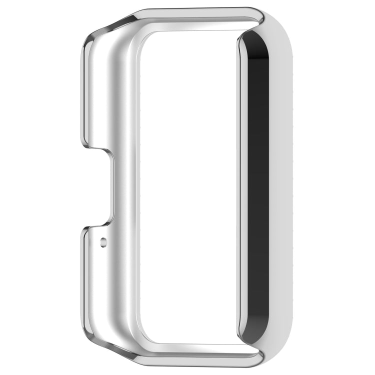For Samsung Galaxy Fit 3 Diamond Half Pack Hollow PC Watch Protective Case(Silver) - Watch Cases by PMC TechLife | Online Shopping South Africa | PMC TechLife