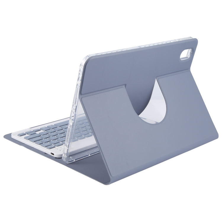 For Huawei MatePad 11 2023 / 2021 Square Button Backlight Bluetooth Keyboard Rotatable Holder Leather Case(Lavender Purple) - Huawei Keyboard by PMC TechLife | Online Shopping South Africa | PMC TechLife