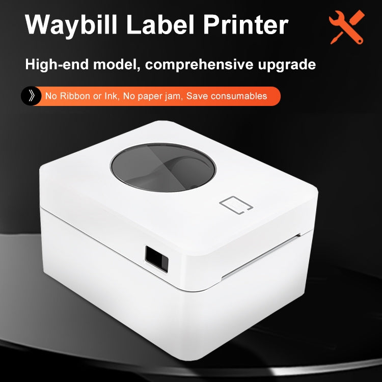 ZJ-9250 100x150mm USB Thermal Label Printer, Plug:US Plug(White) - Printer by PMC TechLife | Online Shopping South Africa | PMC TechLife | Buy Now Pay Later Mobicred