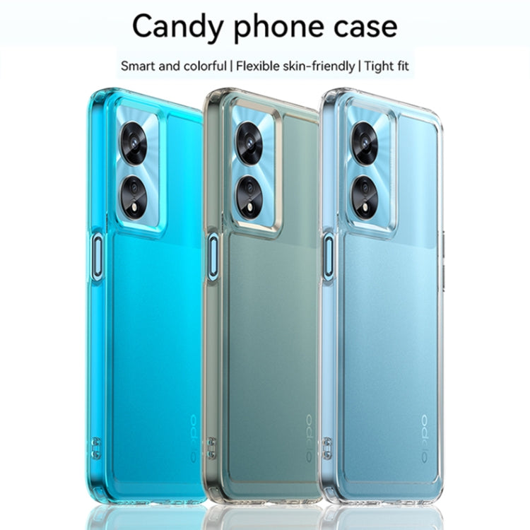For OPPO A77 5G Candy Series TPU Phone Case(Transparent) - OPPO Cases by PMC Jewellery | Online Shopping South Africa | PMC Jewellery | Buy Now Pay Later Mobicred