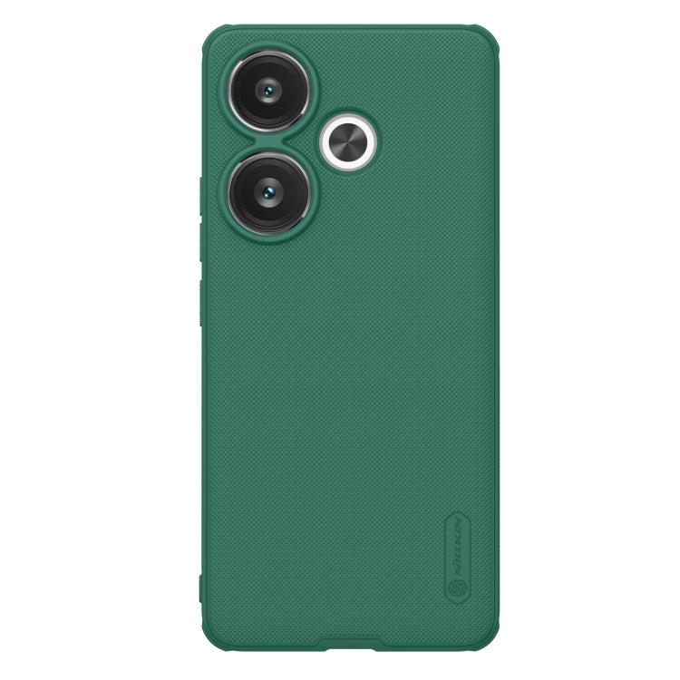 For Xiaomi Redmi Turbo 3 NILLKIN Frosted Shield Pro PC + TPU Phone Case(Green) - Xiaomi Cases by NILLKIN | Online Shopping South Africa | PMC Jewellery