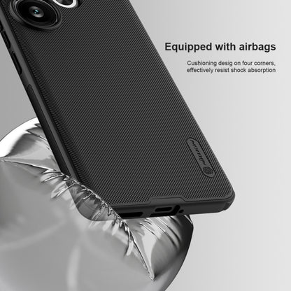 For Xiaomi Redmi Turbo 3 NILLKIN Frosted Shield Pro PC + TPU Phone Case(Black) - Xiaomi Cases by NILLKIN | Online Shopping South Africa | PMC Jewellery