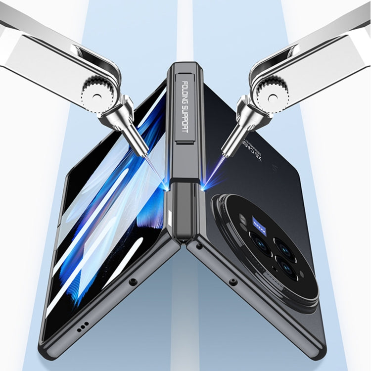 For vivo X Fold3 Pro GKK Integrated Magnetic Fold Hinge Shockproof Phone Case(Silver) - free shipping - PMC Jewellery - Order now!
