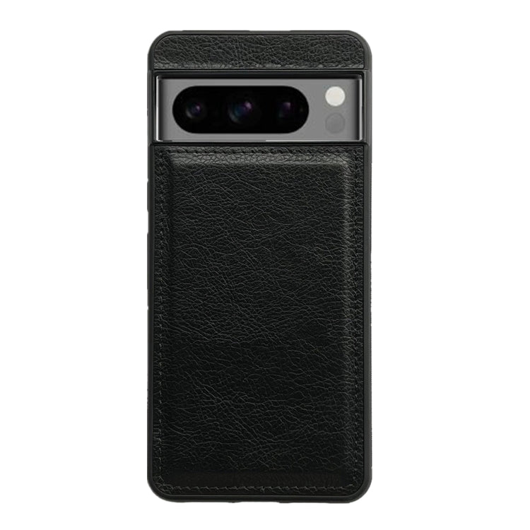 For Google Pixel 9 Pro XL Cowhide Texture Back Cover Phone Case(Black) - Google Cases by PMC TechLife | Online Shopping South Africa | PMC TechLife | Buy Now Pay Later Mobicred