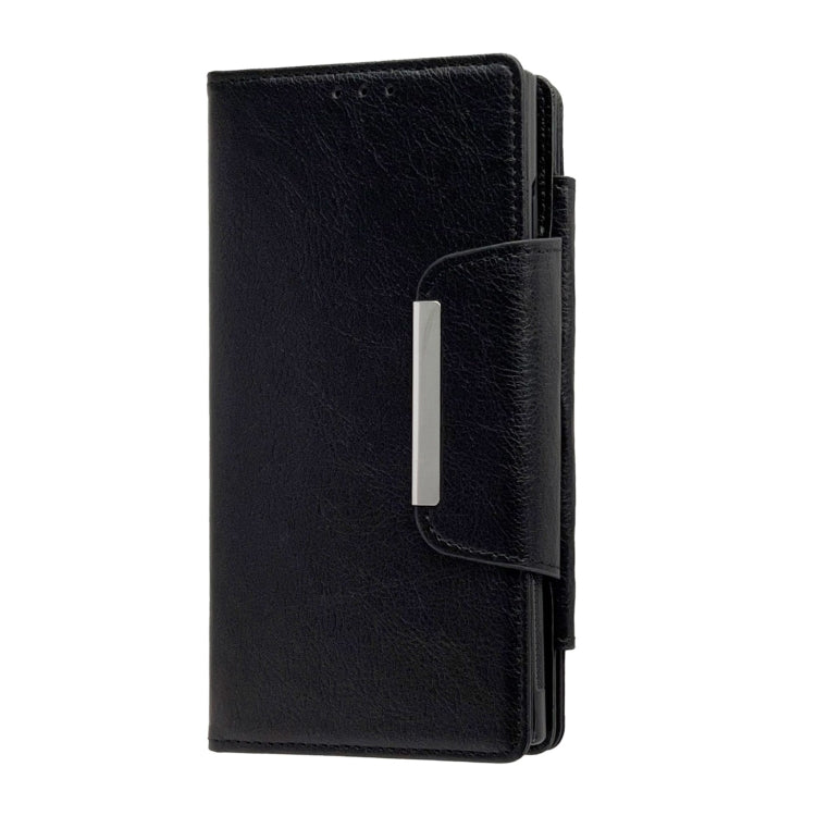 For Google Pixel 6a Multifunctional 7-Card Wallet Leather Phone Case(Black) - Google Cases by PMC TechLife | Online Shopping South Africa | PMC TechLife | Buy Now Pay Later Mobicred