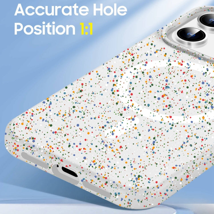 For iPhone 16 Pro Colorful Frosted Magsafe PC Hybrid TPU Phone Case(Blue) - iPhone 16 Pro Cases by PMC TechLife | Online Shopping South Africa | PMC TechLife | Buy Now Pay Later Mobicred
