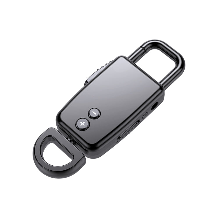 JNN S20 Zinc Alloy Keychain Voice Recorder, Memory:16GB(Black) - Other Style by JNN | Online Shopping South Africa | PMC Jewellery | Buy Now Pay Later Mobicred