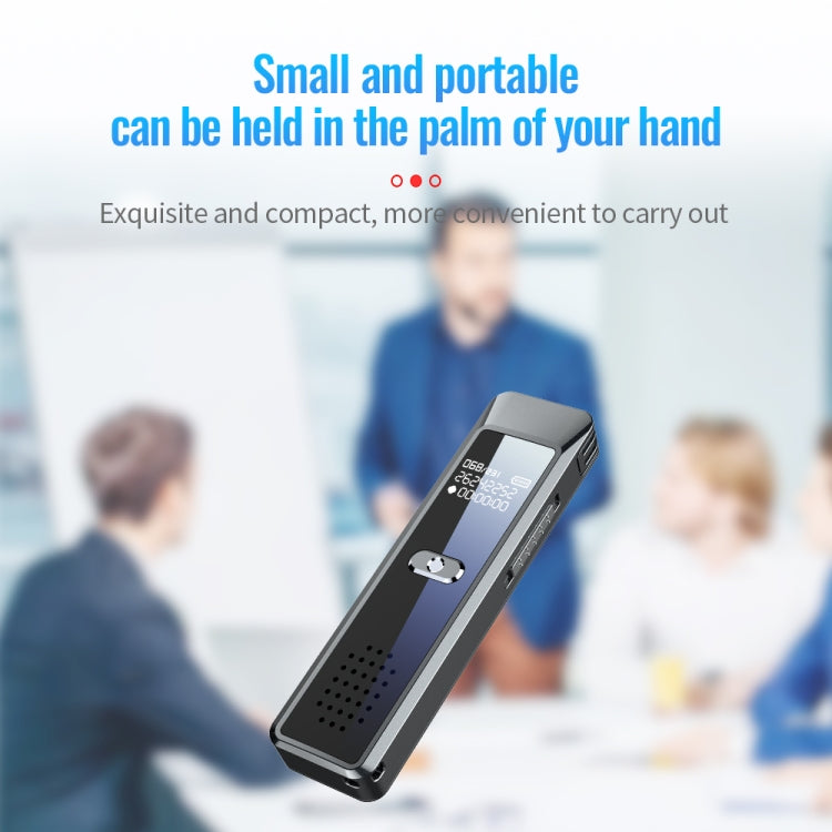 JNN Q7 Mini Portable Voice Recorder with OLED Screen, Memory:8GB(Metal Gray) - Recording Pen by JNN | Online Shopping South Africa | PMC TechLife | Buy Now Pay Later Mobicred