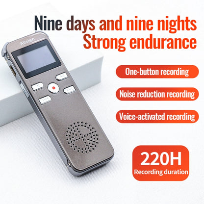 JNN X26 Mini Portable Voice Recorder with OLED Screen, Memory:8GB(Gold) - Recording Pen by JNN | Online Shopping South Africa | PMC Jewellery | Buy Now Pay Later Mobicred