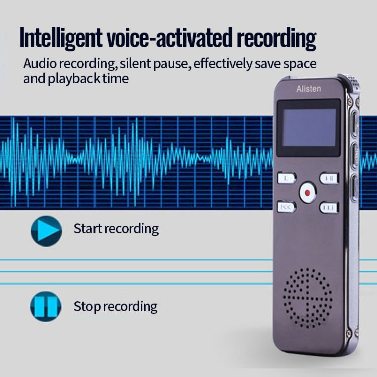 JNN X26 Mini Portable Voice Recorder with OLED Screen, Memory:16GB(Gold) - Recording Pen by JNN | Online Shopping South Africa | PMC TechLife | Buy Now Pay Later Mobicred
