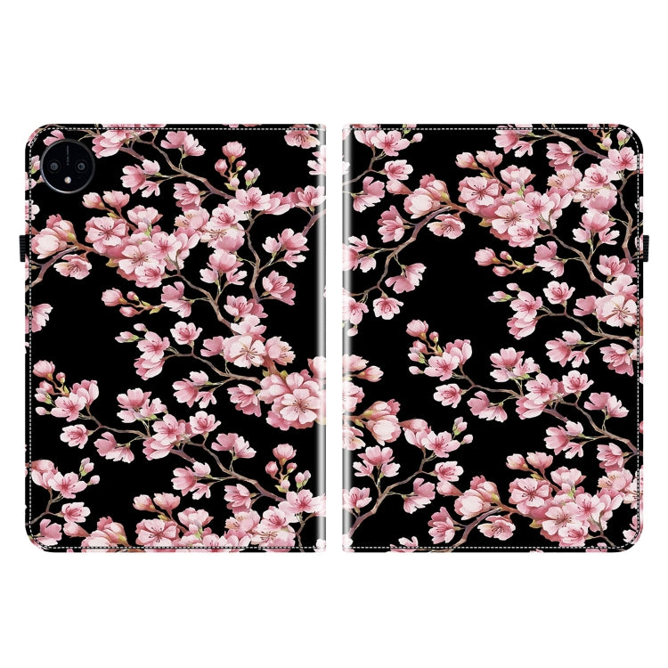 For Huawei MatePad Pro 11 2022 Crystal Texture Painted Leather Smart Tablet Case(Plum Bossom) - Huawei by PMC TechLife | Online Shopping South Africa | PMC TechLife | Buy Now Pay Later Mobicred