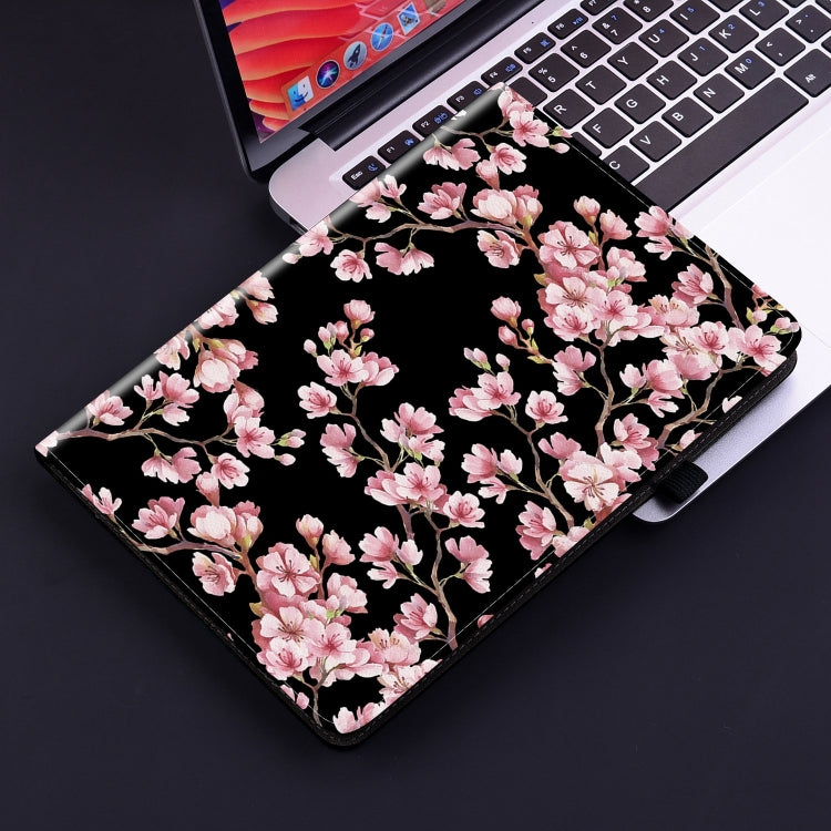 For Lenovo Tab P11 Gen 2 11.5 Crystal Texture Painted Leather Tablet Case(Plum Bossom) - Lenovo by PMC TechLife | Online Shopping South Africa | PMC TechLife | Buy Now Pay Later Mobicred