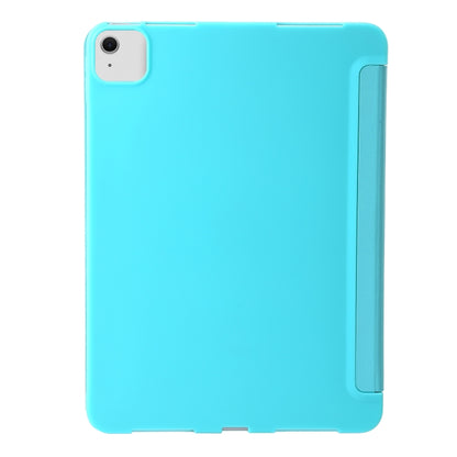 For iPad Air 13 2024 TPU Deformation Flip Leather Tablet Case with Holder(Mint Blue) - iPad Air 13 2024 Cases by PMC Jewellery | Online Shopping South Africa | PMC Jewellery | Buy Now Pay Later Mobicred