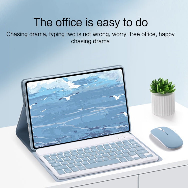 For Xiaomi Pad 6 / Pad 6 Pro 11 inch Detachable Keyboard Smart Tablet Leather Case(Blue) - Others Keyboard by PMC TechLife | Online Shopping South Africa | PMC TechLife | Buy Now Pay Later Mobicred