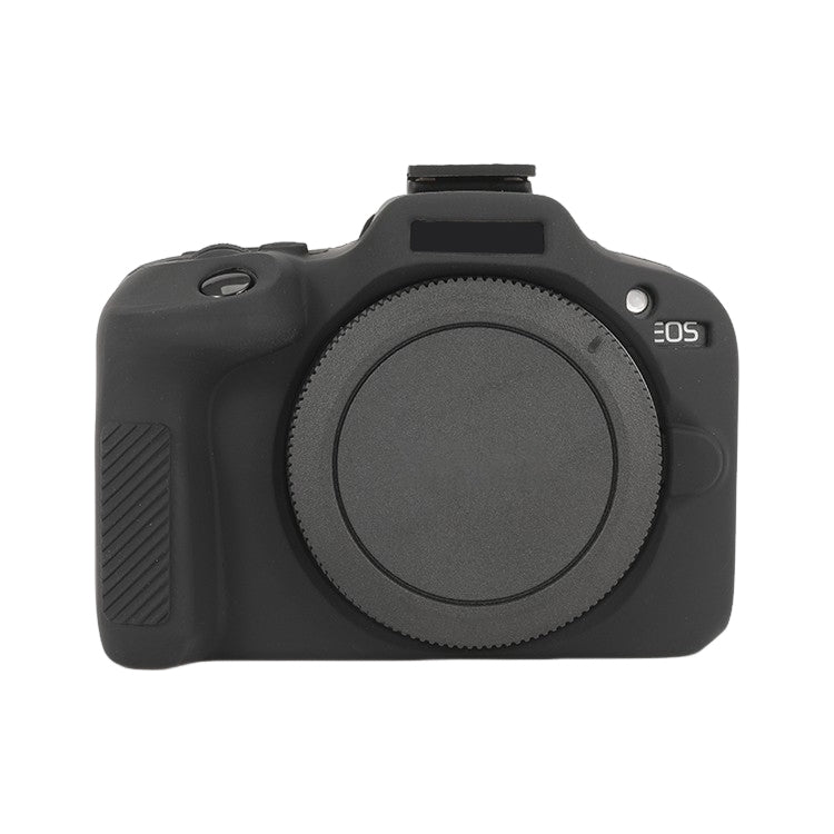 For Canon EOS R100 Glossy Soft Silicone Protective Case(Black) - Protective Case by PMC TechLife | Online Shopping South Africa | PMC TechLife | Buy Now Pay Later Mobicred