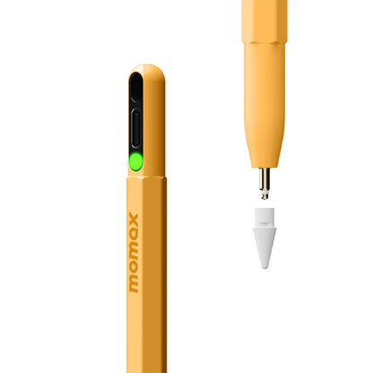 MOMAX TP10 Mag Link Pop Rainbow Touch Pen Capacitive Pen(Yellow) - Stylus Pen by MOMAX | Online Shopping South Africa | PMC Jewellery | Buy Now Pay Later Mobicred