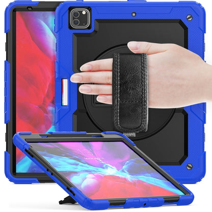 For iPad Pro 13 2024 Silicone + PC Tablet Protective Case(Black+Dark Blue) - iPad Pro 13 2024 Cases by PMC Jewellery | Online Shopping South Africa | PMC Jewellery | Buy Now Pay Later Mobicred