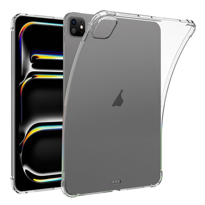 For iPad Pro 13 2024 Highly Transparent TPU Full Thicken Corners Shockproof Protective Case(Transparent) - iPad Pro 13 2024 Cases by PMC Jewellery | Online Shopping South Africa | PMC Jewellery | Buy Now Pay Later Mobicred