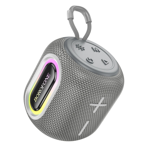 Borofone BR39 Portable Kaya Sports BT Speaker(Grey) - Desktop Speaker by Borofone | Online Shopping South Africa | PMC Jewellery | Buy Now Pay Later Mobicred