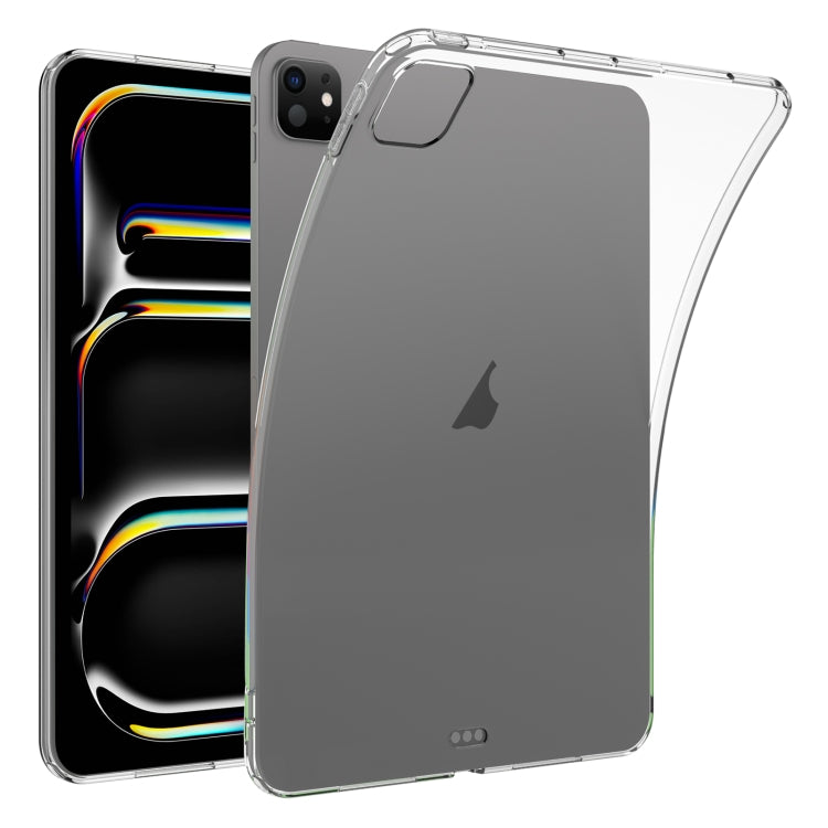 For iPad Pro 13 2024 Highly Transparent TPU Shockproof Protective Case(Transparent) - iPad Pro 13 2024 Cases by PMC Jewellery | Online Shopping South Africa | PMC Jewellery | Buy Now Pay Later Mobicred