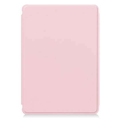 For iPad Air 11 2024 Transparent Rotation Smart Leather Tablet Case(Pink) - iPad Air 11 2024 Cases by PMC Jewellery | Online Shopping South Africa | PMC Jewellery | Buy Now Pay Later Mobicred