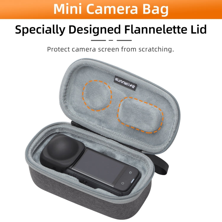 For Insta360 X4 Sunnylife Carrying Case Handbag, Model:X4-B812 Mini Camera Bag - Case & Bags by Sunnylife | Online Shopping South Africa | PMC Jewellery | Buy Now Pay Later Mobicred