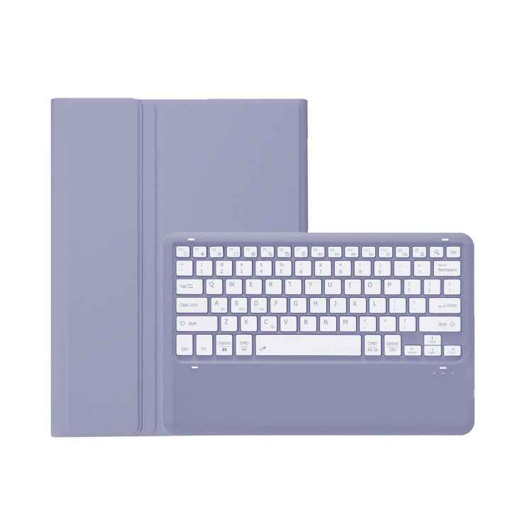 For iPad Pro 13 2024 A13B Detachable Ultra-Thin Bluetooth Keyboard Leather Tablet Case with Pen Slot(Purple) - For iPad Pro by PMC Jewellery | Online Shopping South Africa | PMC Jewellery | Buy Now Pay Later Mobicred