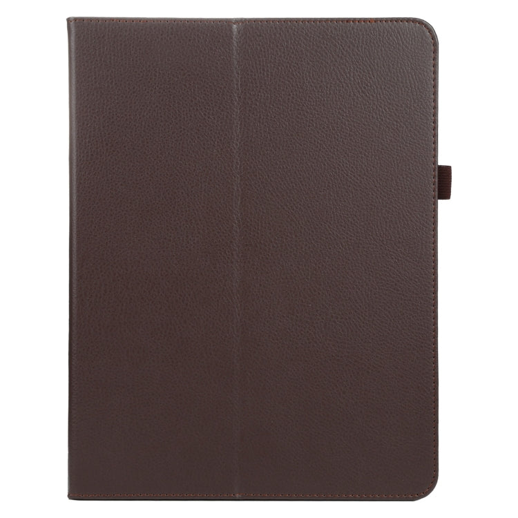 For iPad Pro 11 2024 Litchi Texture Solid Color Leather Tablet Case(Brown) - iPad Pro 11 2024 Cases by PMC Jewellery | Online Shopping South Africa | PMC Jewellery | Buy Now Pay Later Mobicred