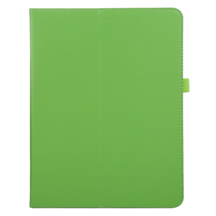For iPad Pro 13 2024 Litchi Texture Solid Color Leather Tablet Case(Green) - iPad Pro 13 2024 Cases by PMC TechLife | Online Shopping South Africa | PMC TechLife | Buy Now Pay Later Mobicred