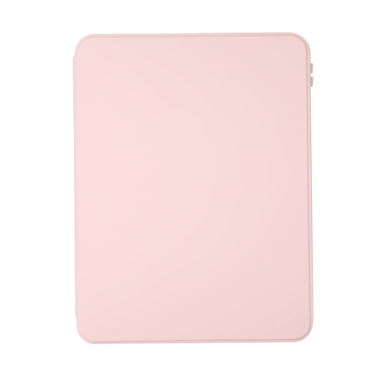 For iPad Pro 11 2024 2 in 1 Acrylic Split Rotating Leather Tablet Case(Pink) - iPad Pro 11 2024 Cases by PMC Jewellery | Online Shopping South Africa | PMC Jewellery | Buy Now Pay Later Mobicred