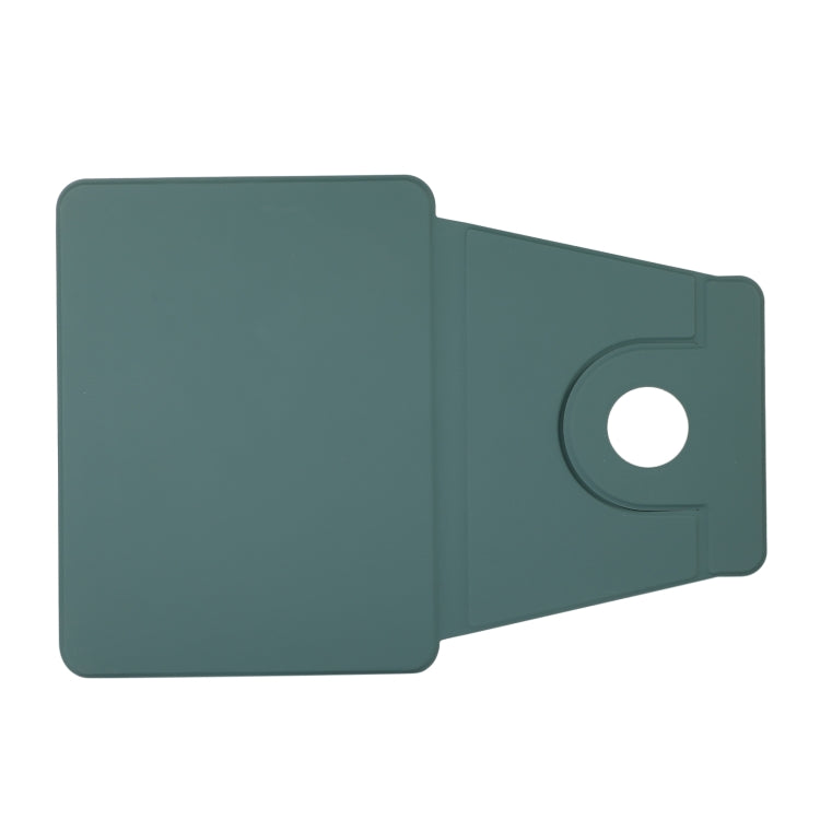 For iPad Pro 11 2024 2 in 1 Acrylic Split Rotating Leather Tablet Case(Pine Needle Green) - iPad Pro 11 2024 Cases by PMC TechLife | Online Shopping South Africa | PMC TechLife | Buy Now Pay Later Mobicred