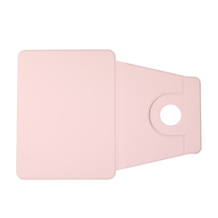For iPad Pro 13 2024 2 in 1 Acrylic Split Rotating Leather Tablet Case(Pink) - iPad Pro 13 2024 Cases by PMC TechLife | Online Shopping South Africa | PMC TechLife | Buy Now Pay Later Mobicred