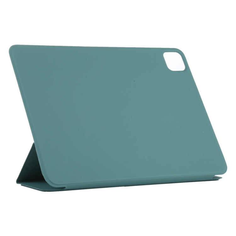 For iPad Pro 13 2024 Double-sided Clip Non-buckle Magnetic PU Smart Tablet Case(Green) - iPad Air 13 2024 Cases by PMC TechLife | Online Shopping South Africa | PMC TechLife | Buy Now Pay Later Mobicred