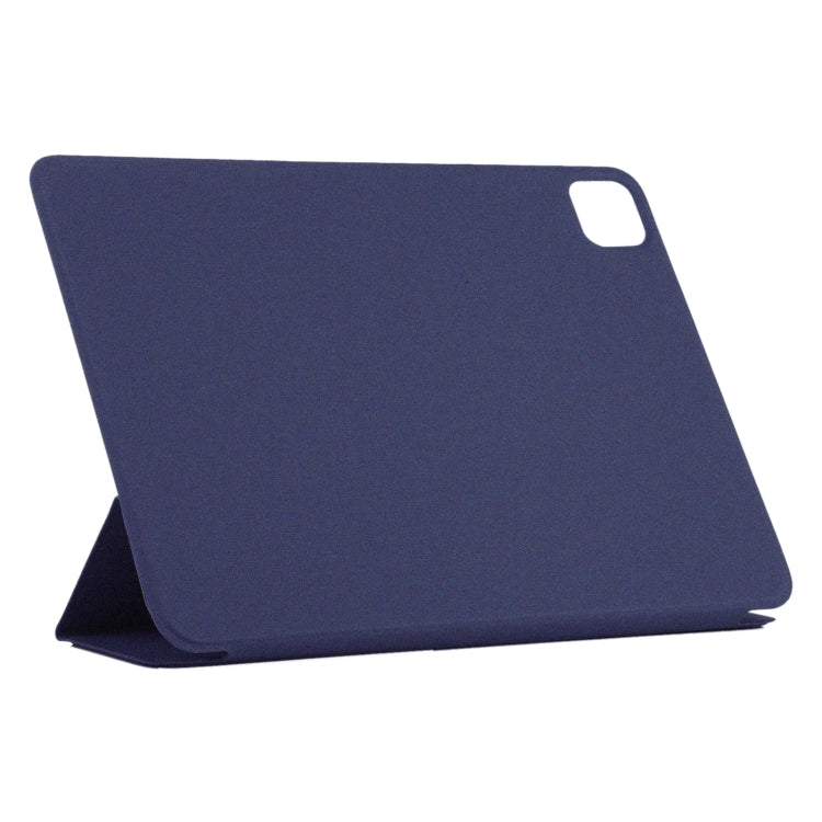 For iPad Pro 13 2024 Double-sided Clip Non-buckle Magnetic PU Smart Tablet Case(Dark Blue) - iPad Air 13 2024 Cases by PMC Jewellery | Online Shopping South Africa | PMC Jewellery | Buy Now Pay Later Mobicred