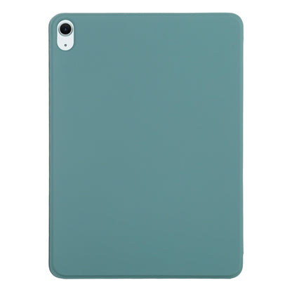 For iPad Air 11 2024 Double-sided Clip Non-buckle Magnetic PU Smart Tablet Case(Green) - iPad Air 11 2024 Cases by PMC Jewellery | Online Shopping South Africa | PMC Jewellery | Buy Now Pay Later Mobicred