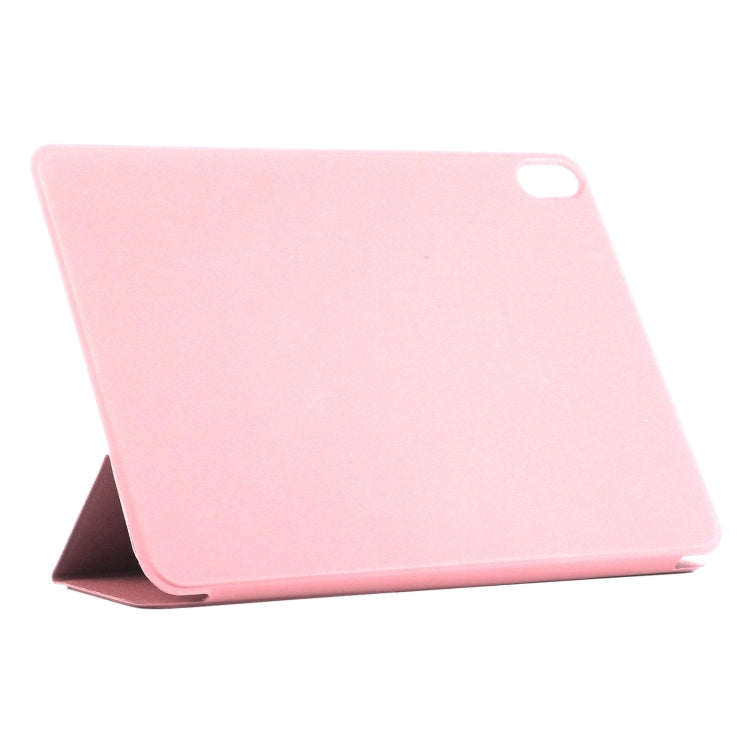 For iPad Air 11 2024 Double-sided Clip Non-buckle Magnetic PU Smart Tablet Case(Rose Gold) - iPad Air 11 2024 Cases by PMC Jewellery | Online Shopping South Africa | PMC Jewellery | Buy Now Pay Later Mobicred