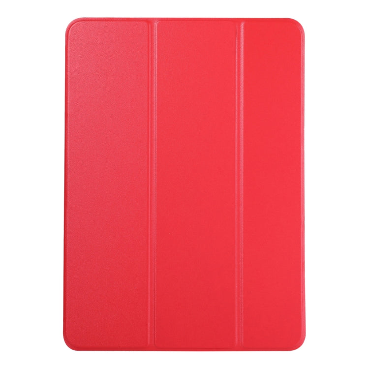 For iPad Air 11 2024 Double-sided Clip Non-buckle Magnetic PU Smart Tablet Case(Red) - iPad Air 11 2024 Cases by PMC Jewellery | Online Shopping South Africa | PMC Jewellery | Buy Now Pay Later Mobicred