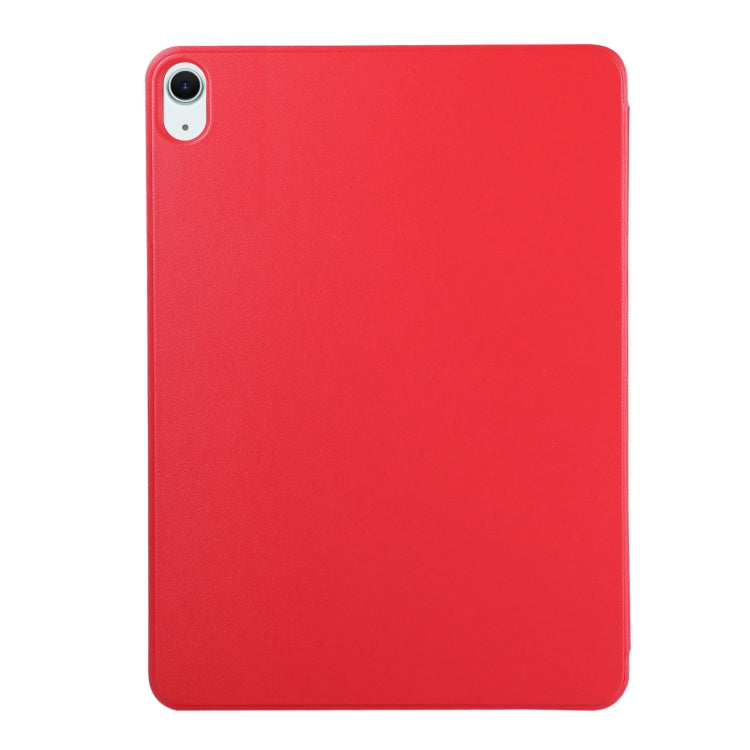 For iPad Air 11 2025 / 2024 Double-sided Clip Non-buckle Magnetic PU Smart Tablet Case(Red) - iPad Air 11 2025 / 2024 Cases by PMC TechLife | Online Shopping South Africa | PMC TechLife | Buy Now Pay Later Mobicred