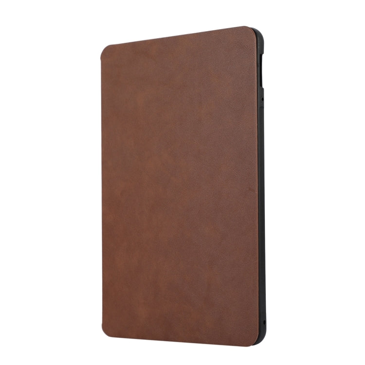 For iPad Pro 11 2024 TPU Flip Tablet Protective Leather Case(Brown) - iPad Pro 11 2024 Cases by PMC Jewellery | Online Shopping South Africa | PMC Jewellery | Buy Now Pay Later Mobicred