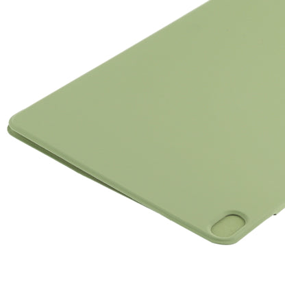 For iPad Air 11 2024 Double-sided Clip Fixed Buckle Magnetic PU Leather Smart Tablet Case(Grass Green) - iPad Air 11 2024 Cases by PMC Jewellery | Online Shopping South Africa | PMC Jewellery | Buy Now Pay Later Mobicred