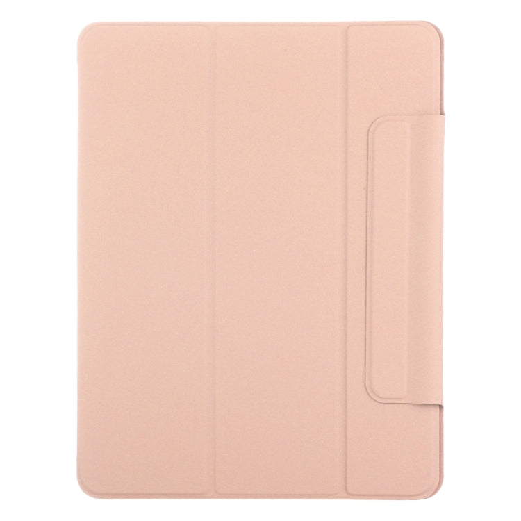 For iPad Air 11 2025 / 2024 Double-sided Clip Fixed Buckle Magnetic PU Leather Smart Tablet Case(Gold) - iPad Air 11 2025 / 2024 Cases by PMC TechLife | Online Shopping South Africa | PMC TechLife | Buy Now Pay Later Mobicred