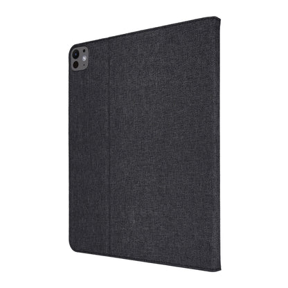 For iPad Air 11 2025 / 2024 Fabric Leather Tablet Case(Black) - iPad Air 11 2025 / 2024 Cases by PMC Jewellery | Online Shopping South Africa | PMC Jewellery | Buy Now Pay Later Mobicred