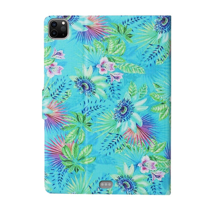 For iPad Pro 11 2024 Voltage Coloured Drawing Smart Leather Tablet Case(Flowers) - iPad Pro 11 2024 Cases by PMC Jewellery | Online Shopping South Africa | PMC Jewellery | Buy Now Pay Later Mobicred