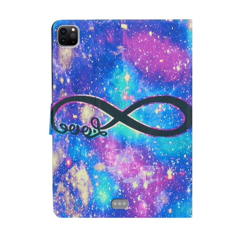 For iPad Pro 11 2024 Voltage Coloured Drawing Smart Leather Tablet Case(LOVE) - iPad Pro 11 2024 Cases by PMC TechLife | Online Shopping South Africa | PMC TechLife | Buy Now Pay Later Mobicred