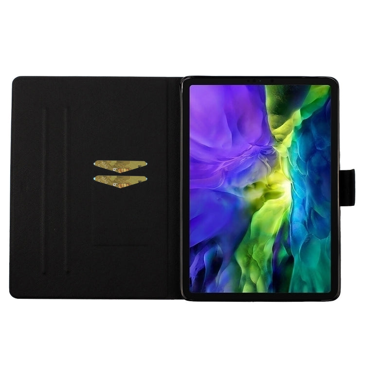 For iPad Pro 11 2024 Voltage Coloured Drawing Smart Leather Tablet Case(LOVE) - iPad Pro 11 2024 Cases by PMC Jewellery | Online Shopping South Africa | PMC Jewellery | Buy Now Pay Later Mobicred