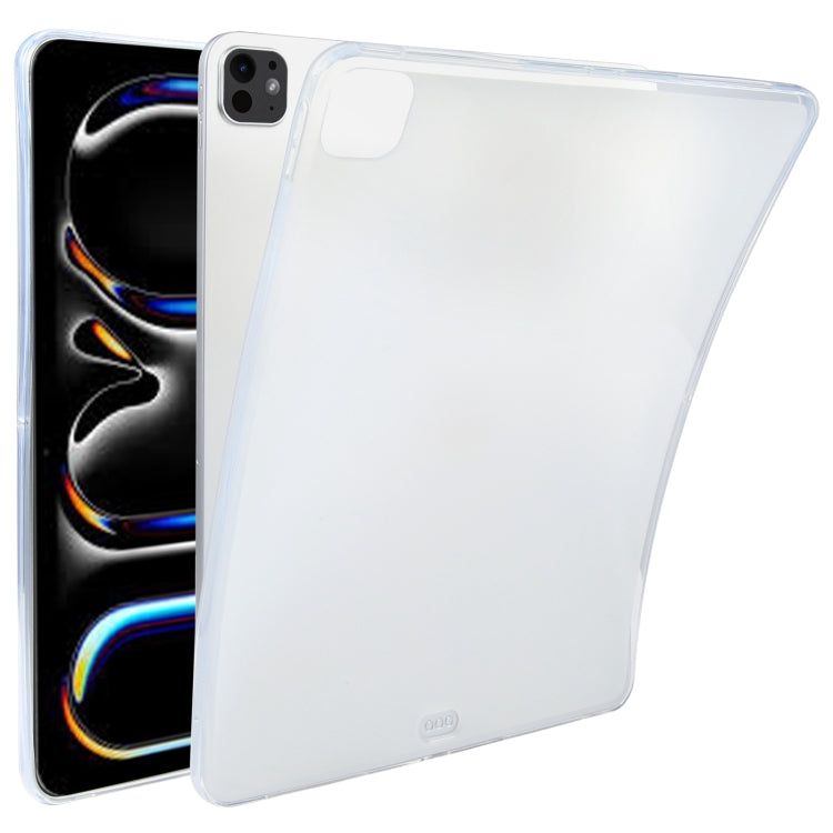 For iPad Pro 13 2024 TPU Tablet Case(Frosted Clear) - iPad Pro 13 2024 Cases by PMC TechLife | Online Shopping South Africa | PMC TechLife | Buy Now Pay Later Mobicred