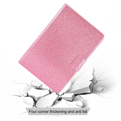 For iPad Pro 11 2024 Varnish Glitter Powder Smart Leather Tablet Case(Pink) - iPad Pro 11 2024 Cases by PMC Jewellery | Online Shopping South Africa | PMC Jewellery | Buy Now Pay Later Mobicred