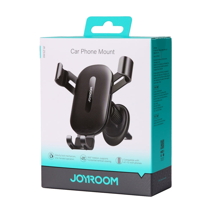 JOYROOM JR-ZS392 Car Air Outlet Phone Holder(Black) - Car Holders by JOYROOM | Online Shopping South Africa | PMC Jewellery | Buy Now Pay Later Mobicred
